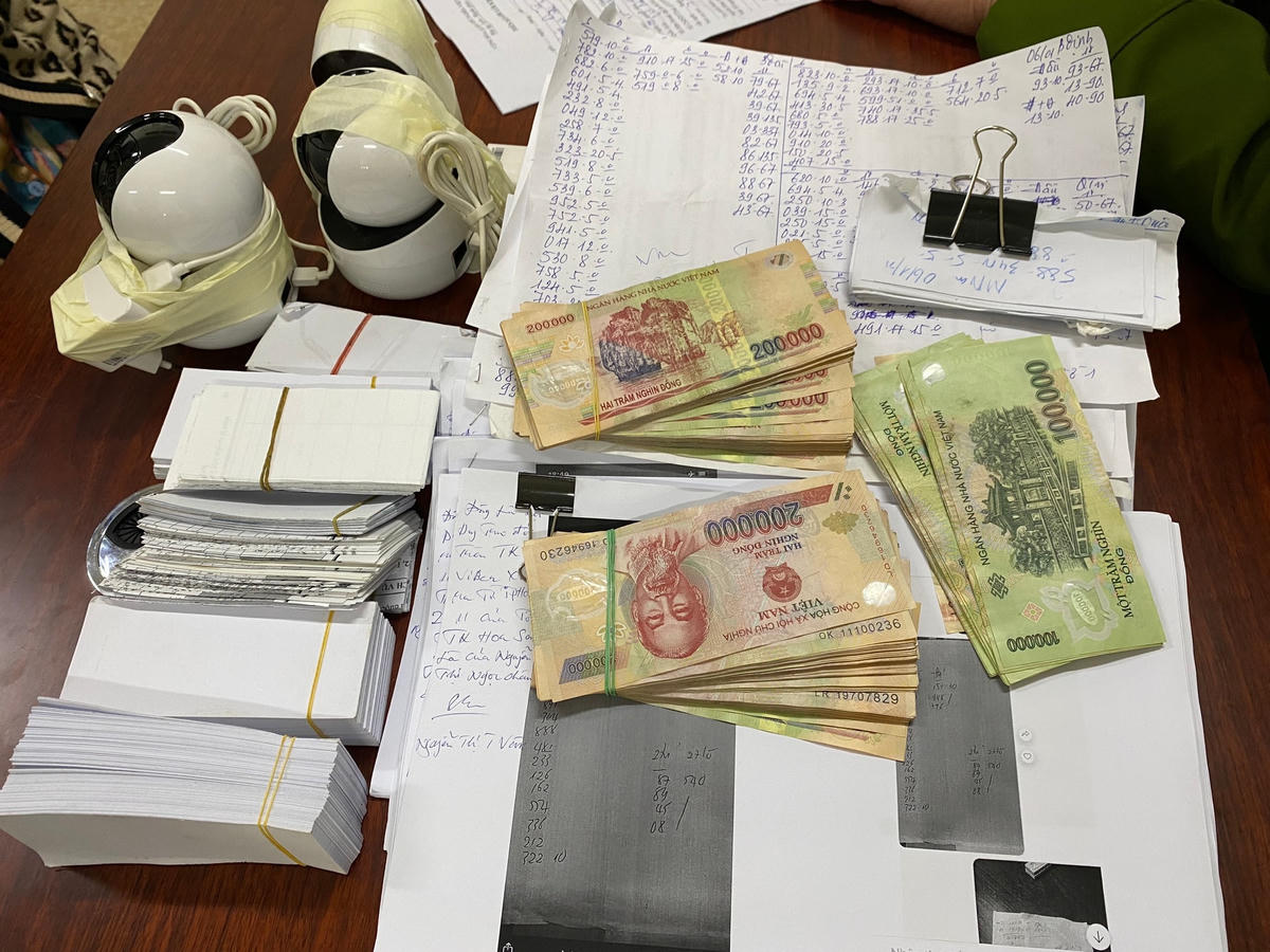 Tang vật vụ án. Ảnh: Công an cung cấp.