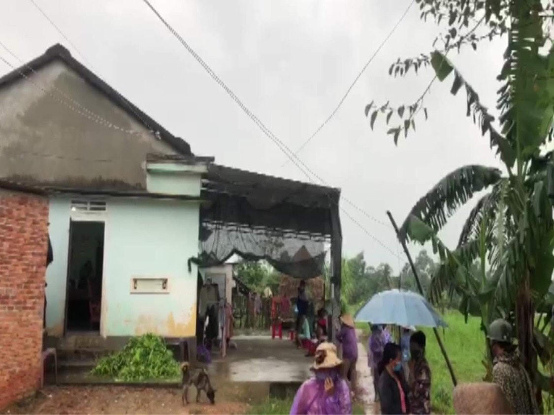 Ngôi nhà nơi xảy ra vụ án mạng.