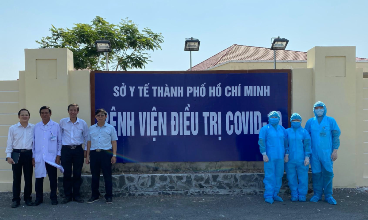 Đến 13.9, TP HCM đã chữa khỏi và cho xuất viện các bệnh nhân mắc bệnh Covid-19 cuối cùng. (Ảnh: Sở Y tế TP HCM).