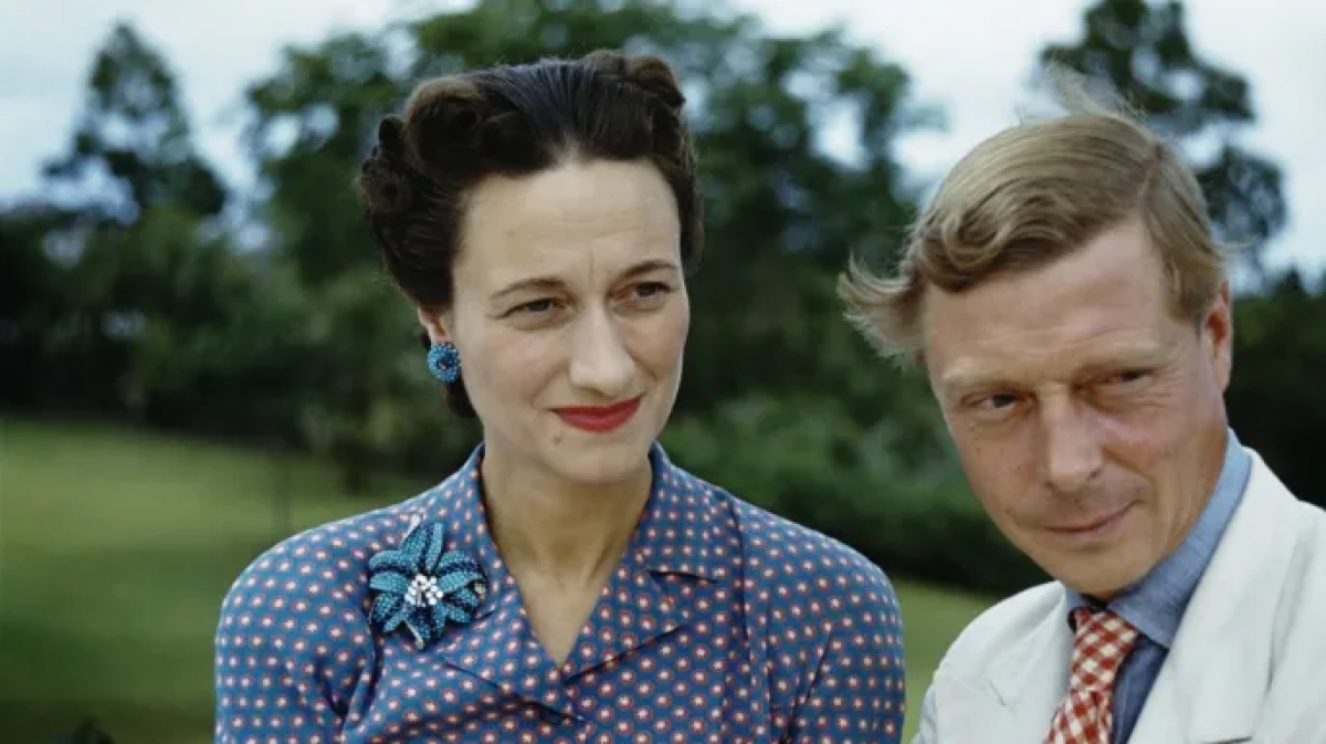 Wallis Simpson và Vua Edward VII. Ảnh: Getty Images.  
