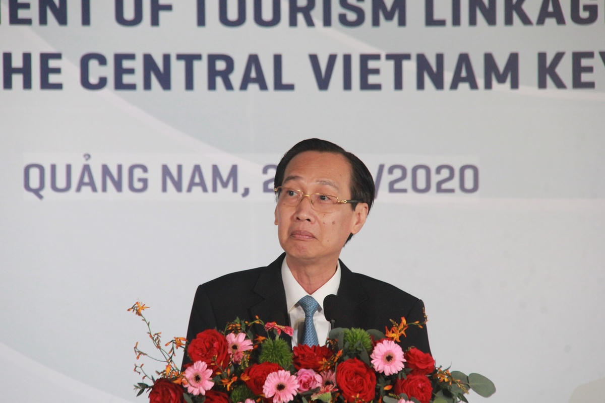Ông Lê Thanh Liêm, Phó Chủ tịch UBND TP Hồ Chí Minh phát biểu tại Diễn đàn.