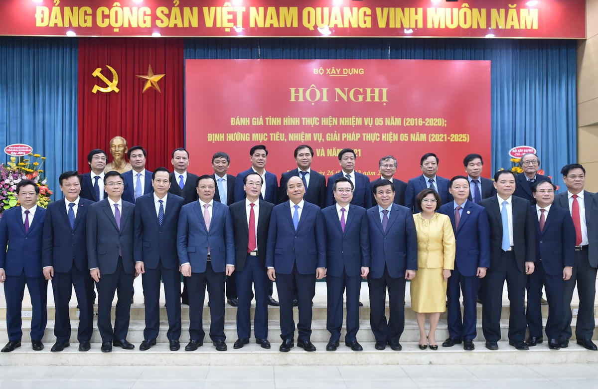 Thủ tướng Nguyễn Xuân Phúc cùng các đại biểu dự Hội nghị. Ảnh: VGP/Quang Hiếu.