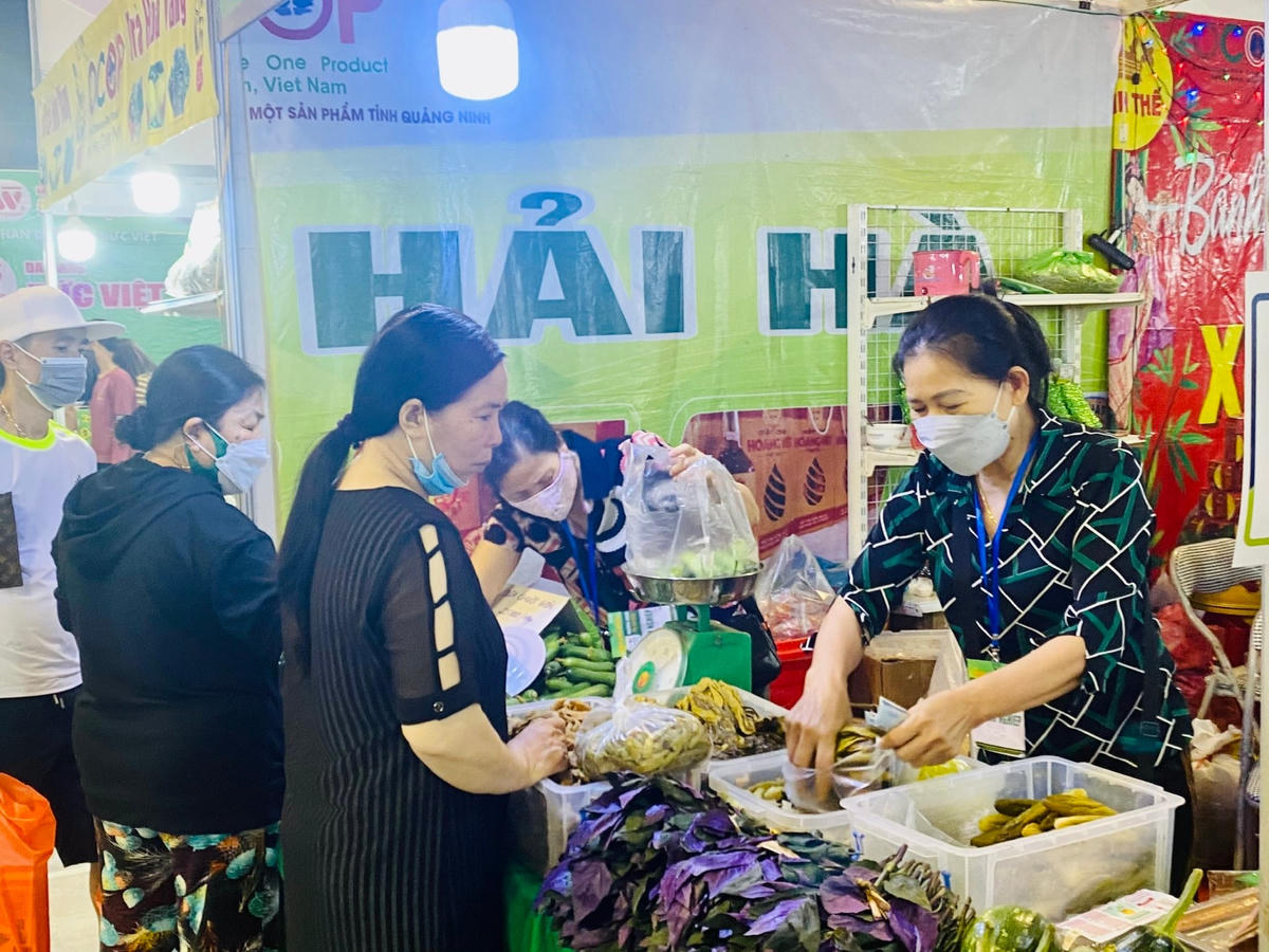 [ẢNH] Tưng bừng đêm khai mạc Hội chợ OCOP Quảng Ninh - Hè 2022