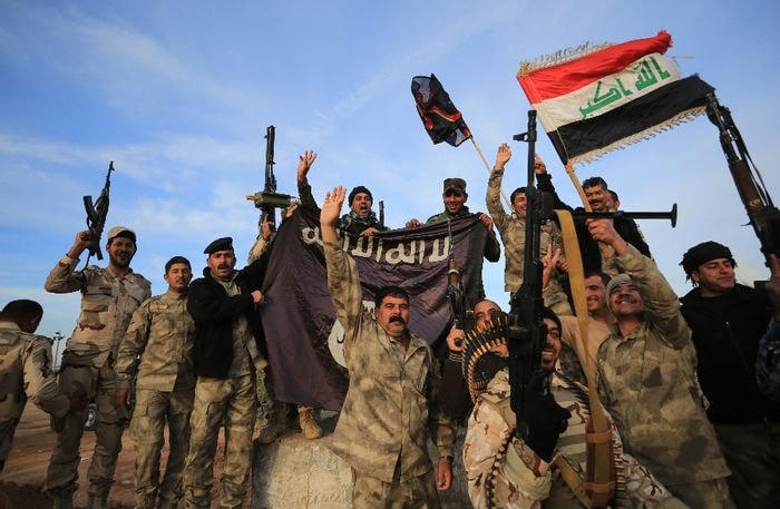 Lực lượng an ninh Iraq. (Nguồn: Getty).