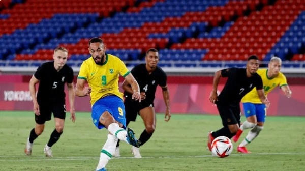 Richarlison đi vào lịch sử sau cú hat-trick cho Olympic Brazil