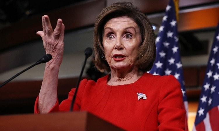 Chủ tịch Hạ viện Nancy Pelosi. Ảnh: AFP.