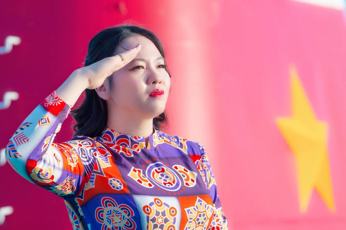 Ca sĩ Thanh Nga.
