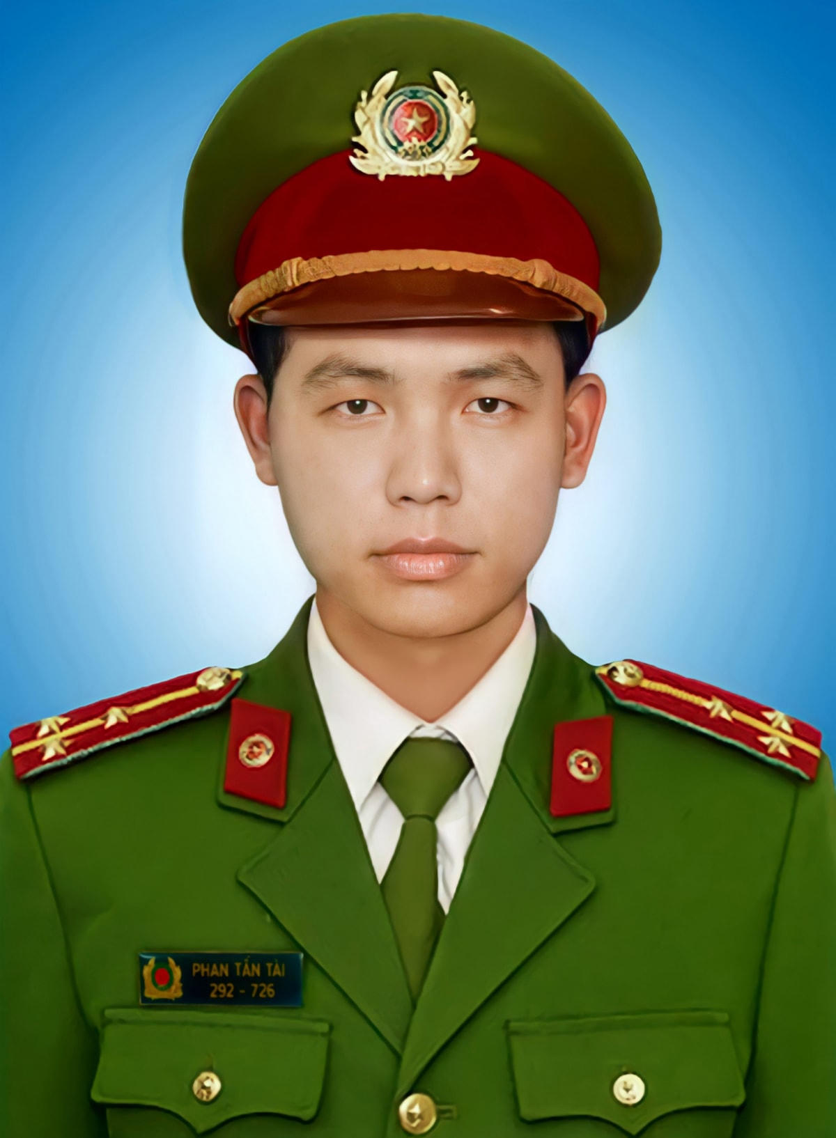 Thượng úy Phan Tấn Tài. Ảnh: baochinhphu.vn.  