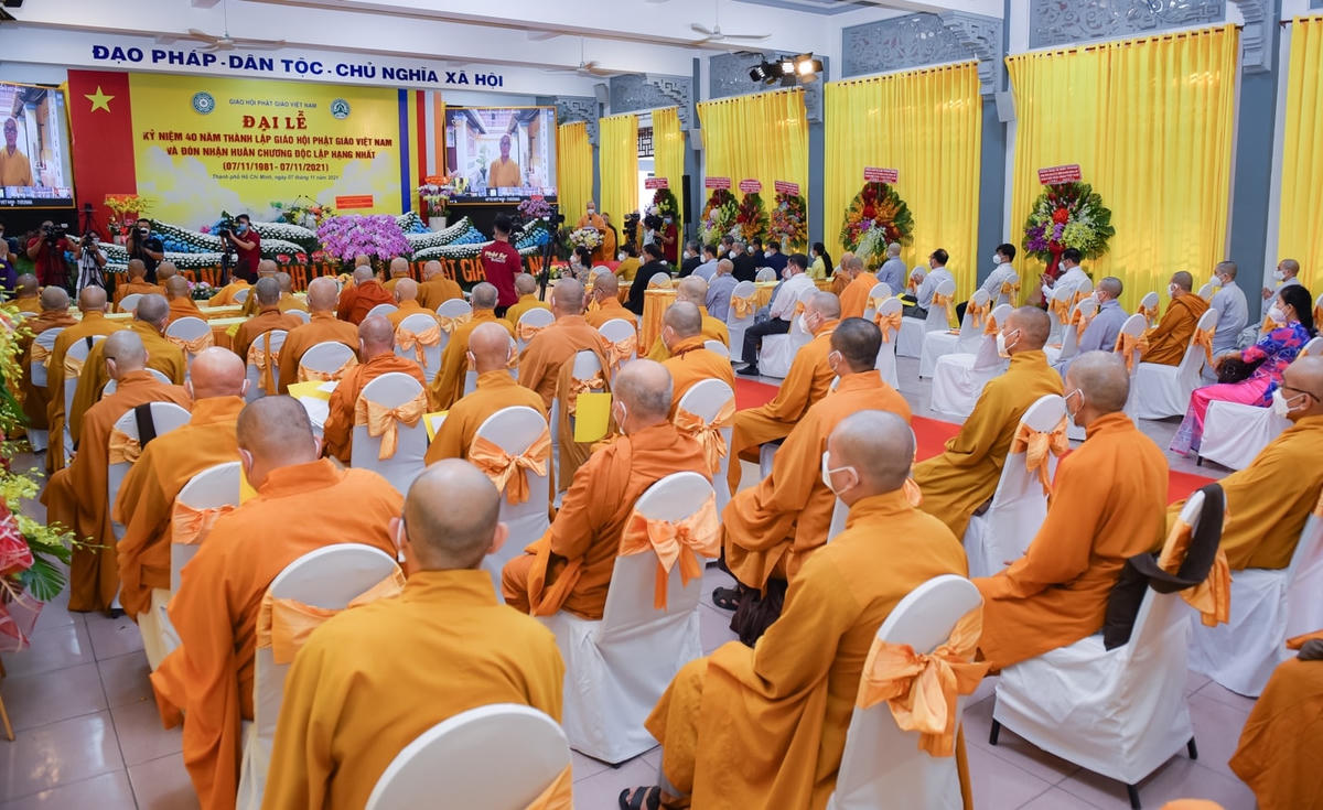 Quang cảnh Đại lễ tại điểm cầu TP HCM.