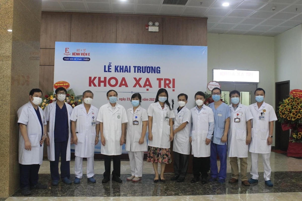 Bệnh viện E chính thức khai trương và đưa vào hoạt động Hệ thống xạ trị hiện đại. 