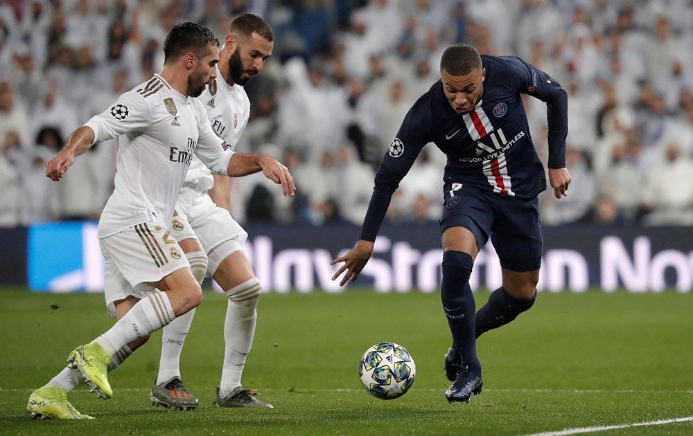 PSG và Real phải quyết chiến tranh vé tứ kết. (Nguồn: Getty Images).