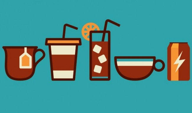 Các đồ uống chứa caffeine dù ngon nhưng lại gây hại cho cơ thể lúc đang mắc bệnh giao mùa.