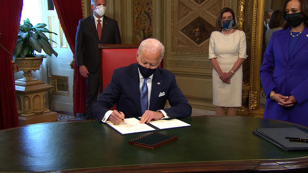Ông Biden trở thành tổng thống thứ 46 của Mỹ