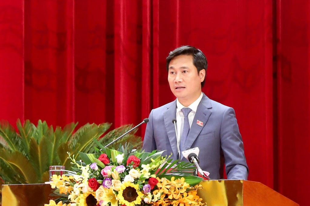 Ông Nguyễn Tường Văn, Phó Bí thư Tỉnh ủy, Chủ tịch UBND tỉnh nhiệm kỳ 2016-2021 tái đắc cử chức vụ Chủ tịch UBND tỉnh Quảng Ninh nhiệm kỳ 2021-2026. Ảnh: Báo Quảng Ninh.
