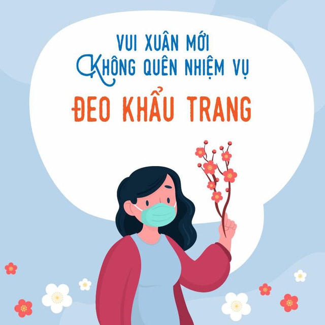 Thông điệp của Bộ Y tế: Tết khẩu trang - Tết an toàn