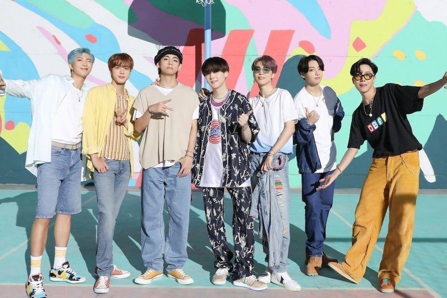 Các chàng trai của ban nhạc đình đám BTS.