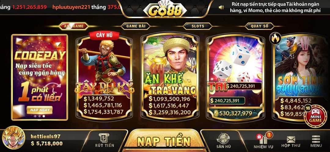 Những chiêu thức khiến “vào đòn” của Go88.