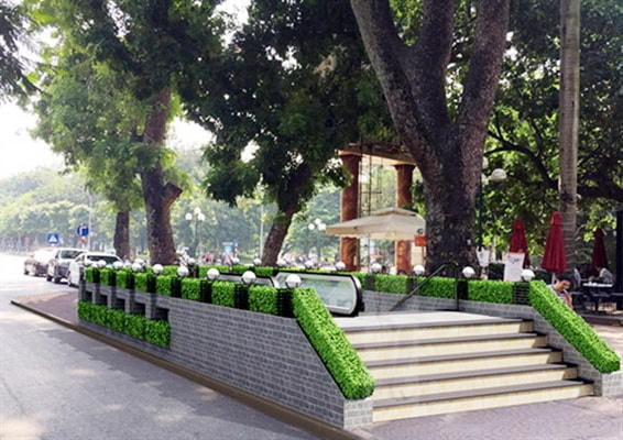 Phối cảnh nhà ga C9.