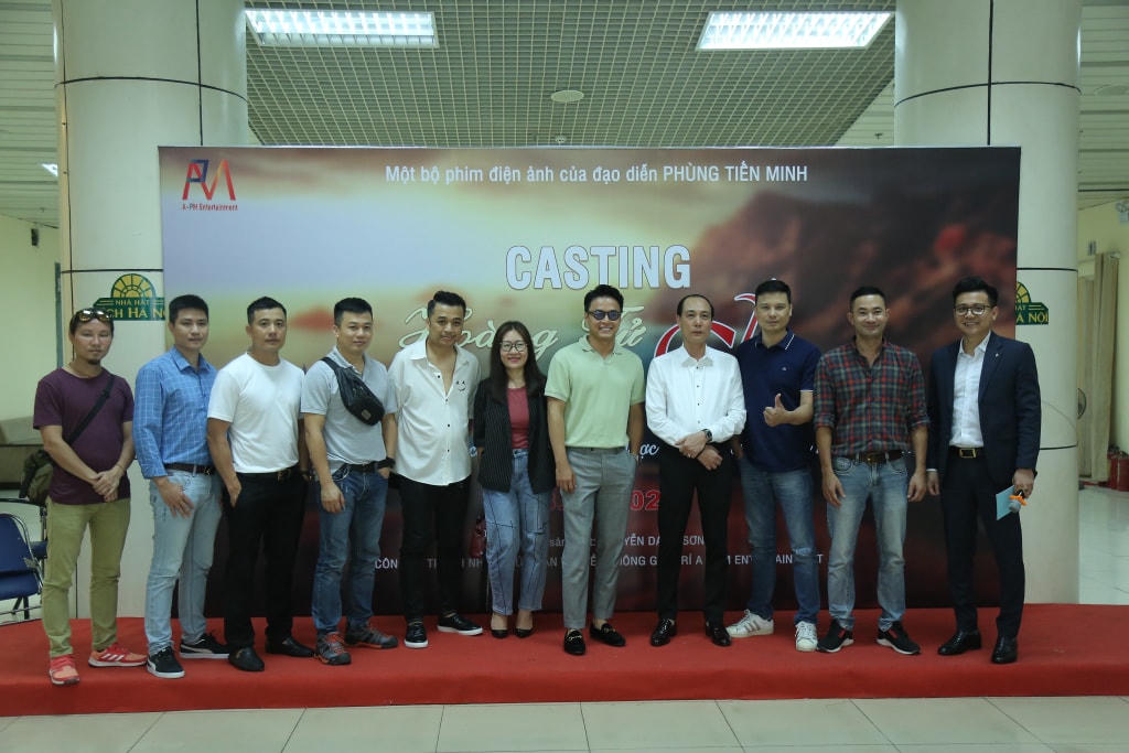 Dàn diễn viên tham gia casting phim "Hoàng tử cá". 