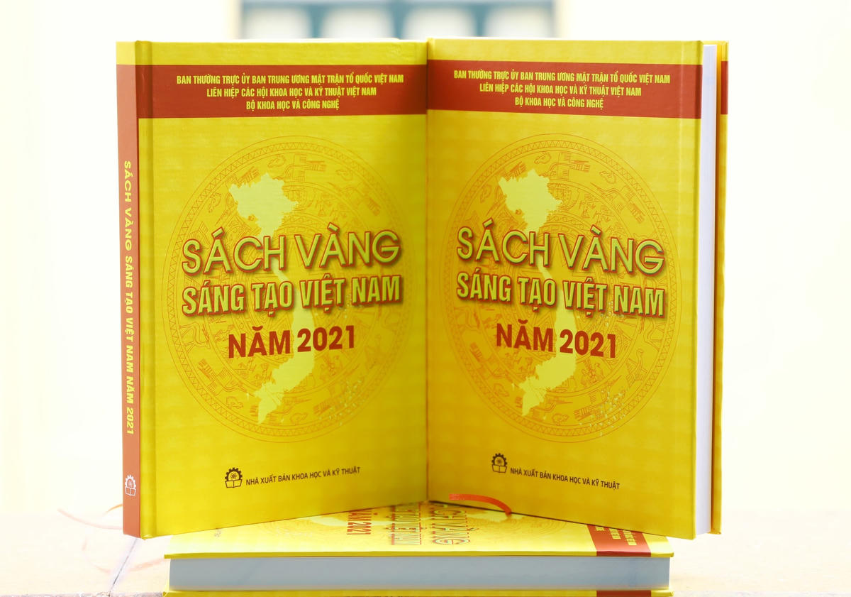 Sách vàng Sáng tạo Việt Nam năm 2021.