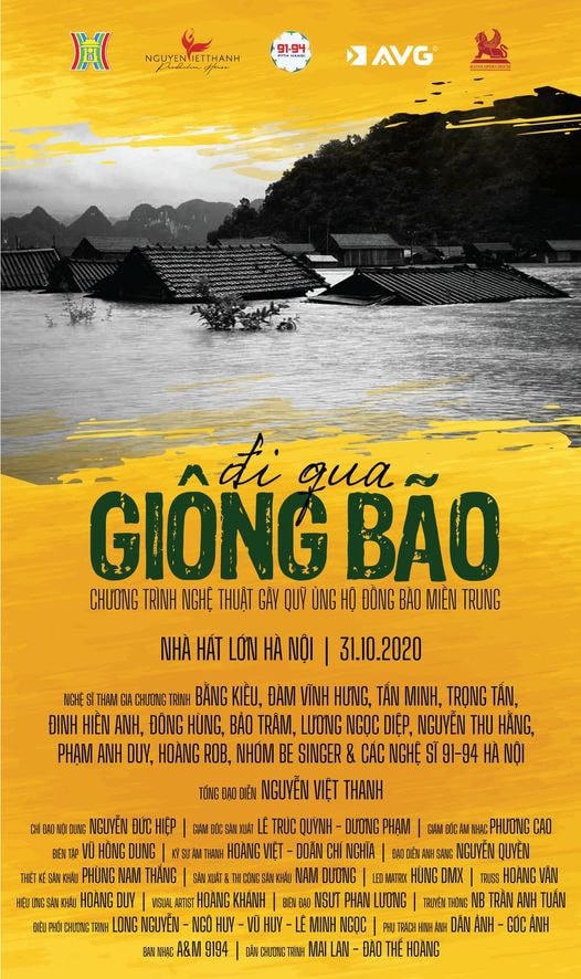 ‘Đi qua giông bão’ – Chương trình ‘thần tốc’ vì đồng bào miền Trung