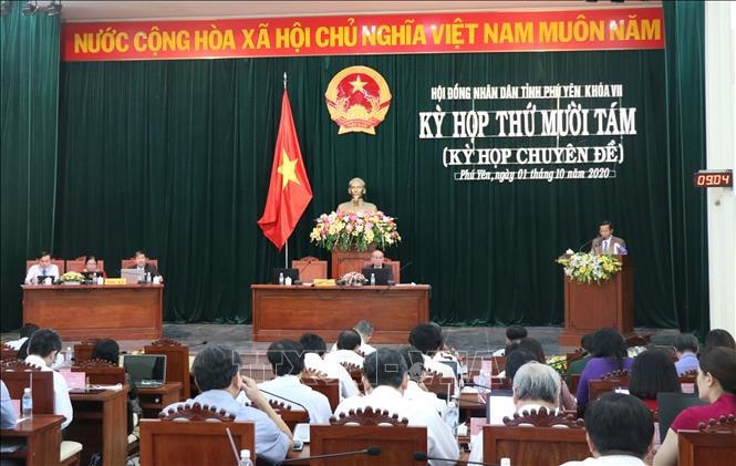 Kỳ họp lần thứ 18 Hội đồng nhân dân tỉnh Phú Yên.