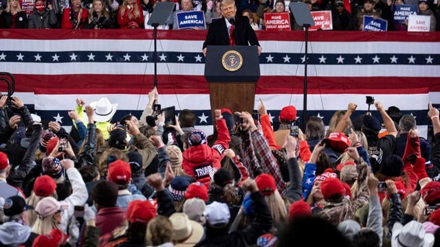 Ông Trump vẫn tin sẽ thắng cử. Ảnh minh họa: Reuters.  