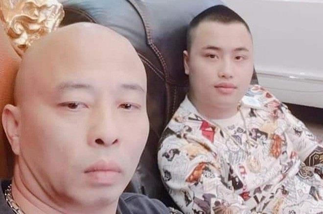Đường "Nhuệ" (trái) cùng con nuôi Tiến "Trắng"