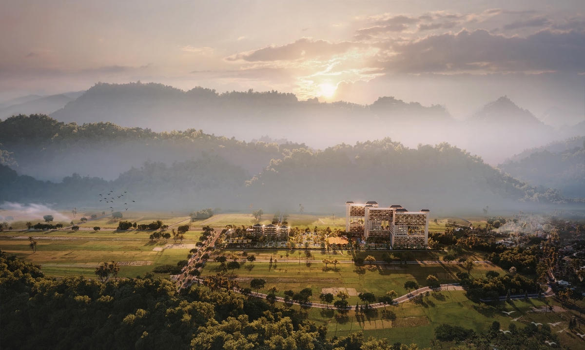 Apec Mandala Sky Villas Kim Boi – Viên ngọc giữa lòng Hòa Bình.