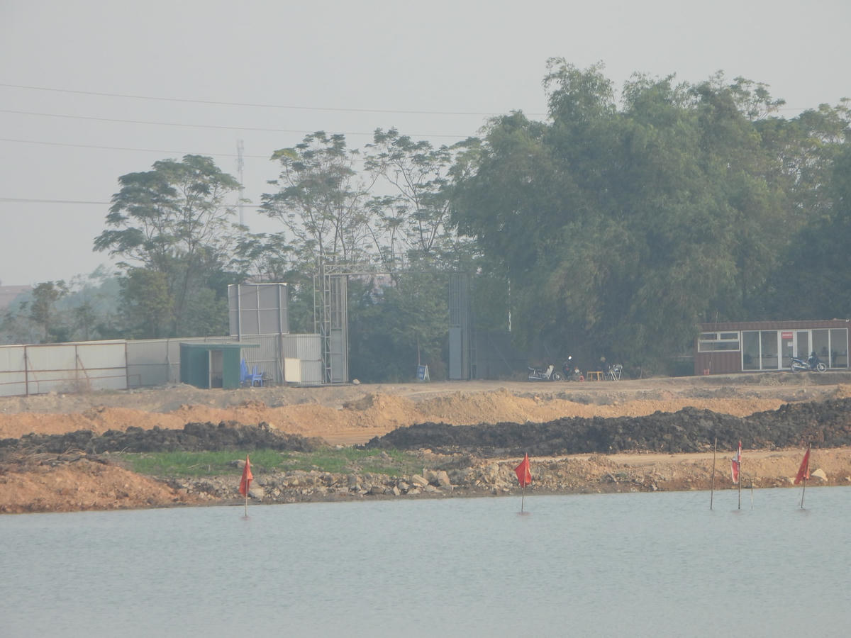 Dự án Khu đô thị mới TMS Land Đầm Cói tại TP. Vĩnh Yên do Công ty CP Tập đoàn TMS làm chủ đầu tư sau gần chục năm bỏ hoang hóa.