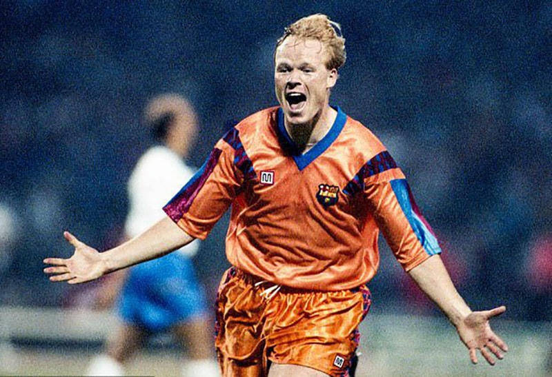 Ronald Koeman là hậu vệ ghi nhiều bàn thắng nhất cho Barca cũng như trong lịch sử bóng đá thế giới.