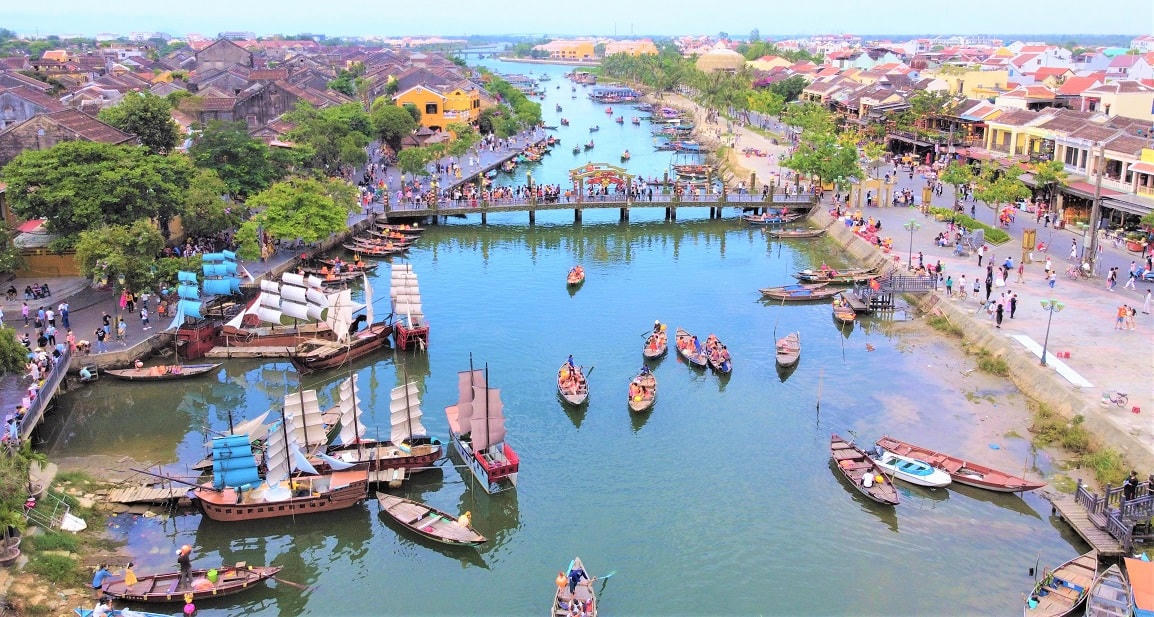 Một góc phố cổ Hội An, tỉnh Quảng Nam.