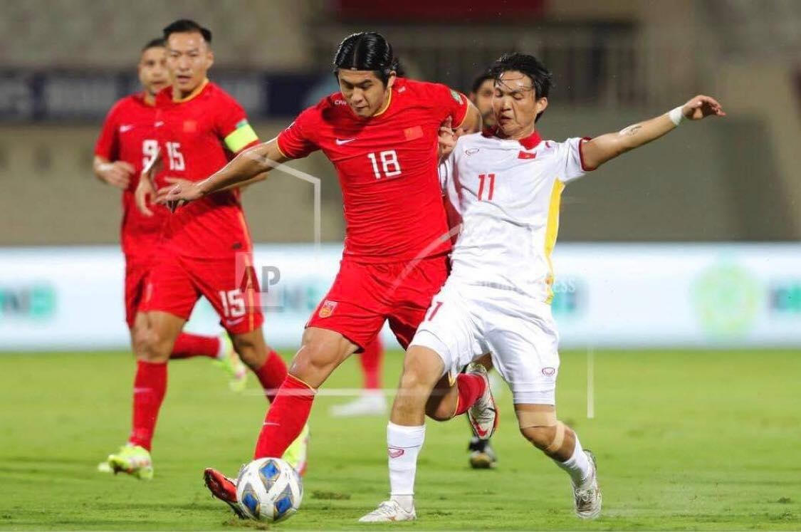 Màn lội ngược dòng không thành công của đội tuyển Việt Nam.