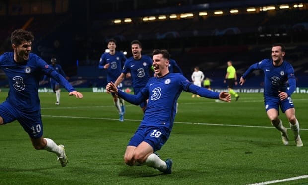 Mount khép lại đêm thi đấu ấn tượng của Chelsea. (Nguồn: Getty Images).