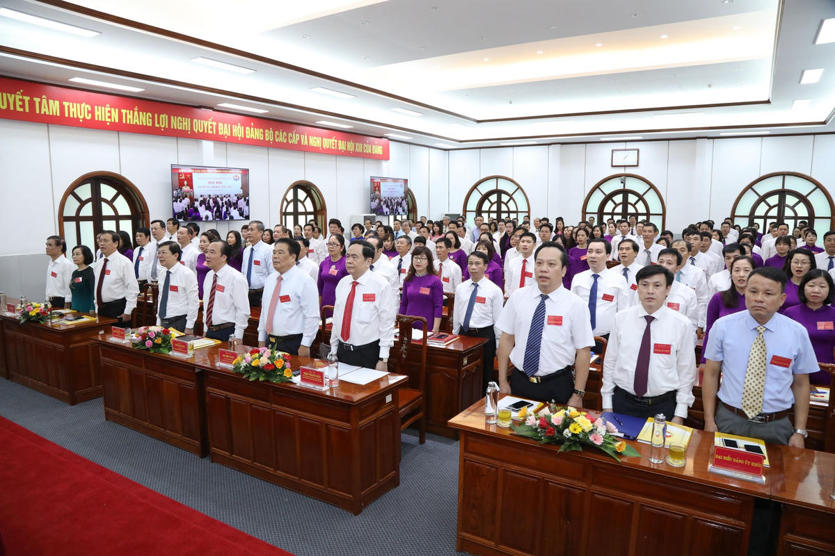 [ẢNH] Khai mạc Đại hội Đảng bộ cơ quan Trung ương MTTQ Việt Nam