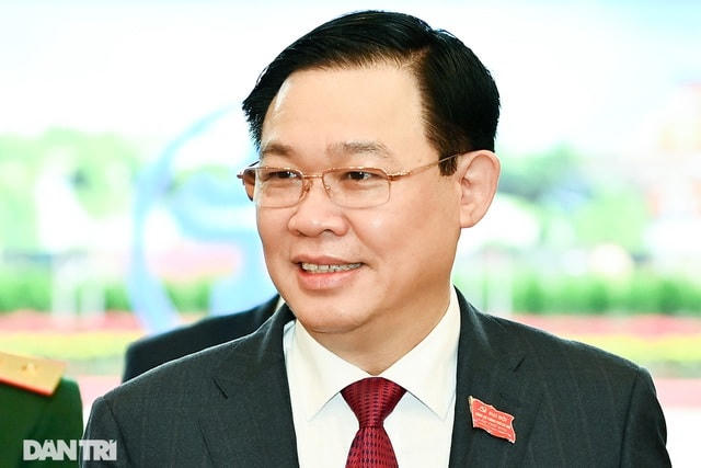 Bí thư Thành ủy Hà Nội Vương Đình Huệ. Ảnh: Dân trí.