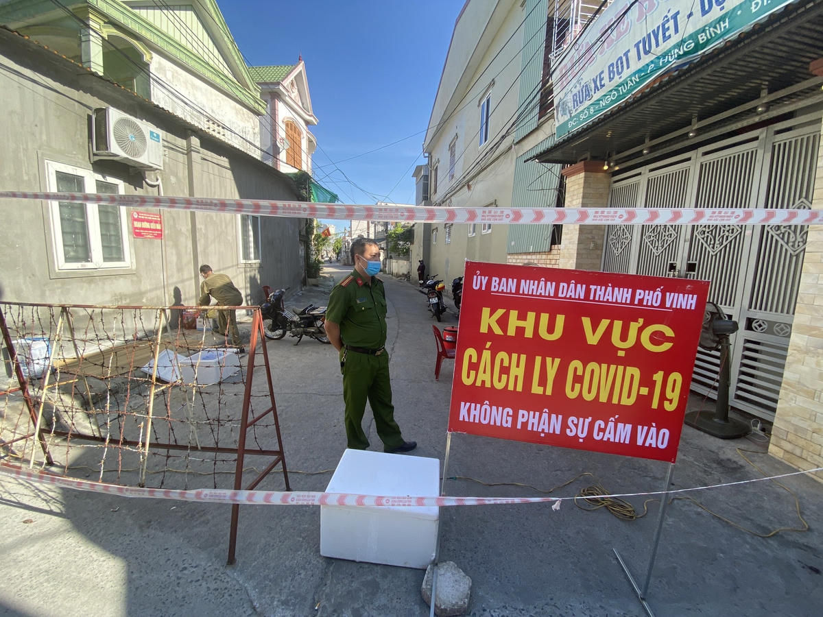 Tính đến sáng ngày 29/6, TP Vinh thực hiện theo Chỉ thị 16 đã hơn 10 ngày để hạn chế dịch lây lan trong cộng đồng