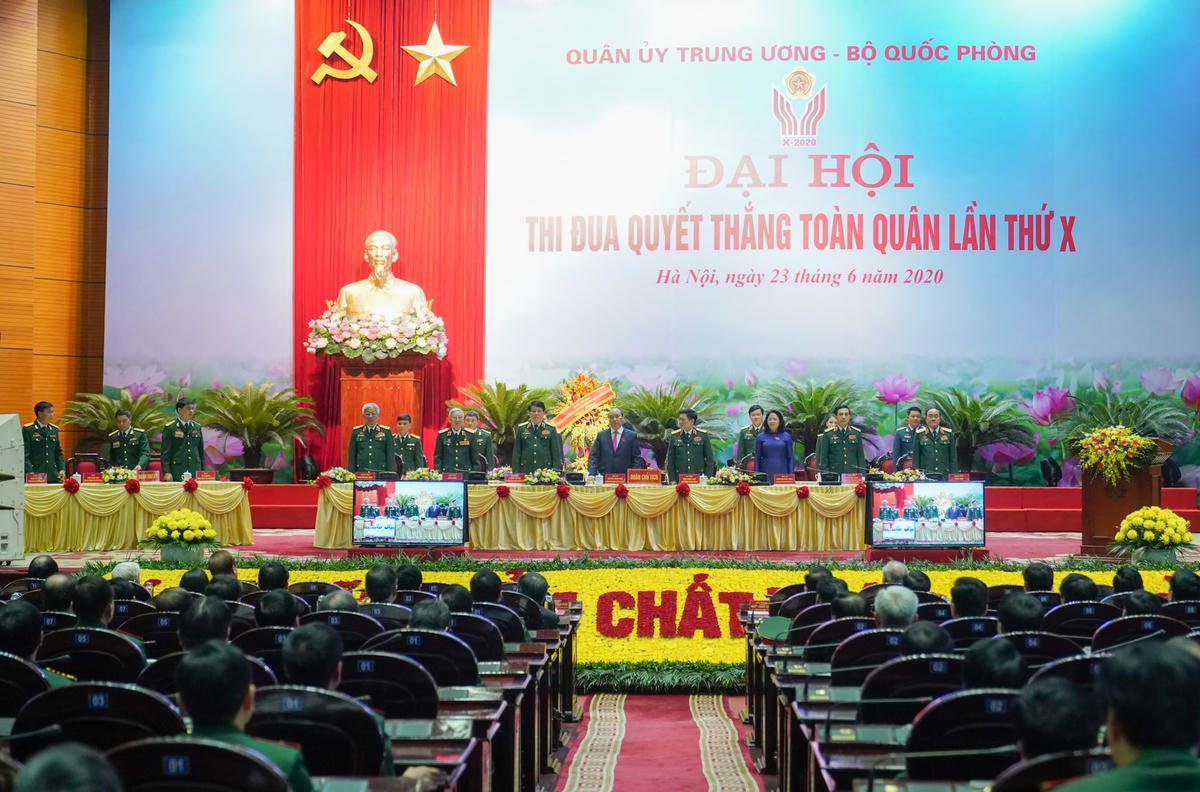 Thủ tướng dự Đại hội Thi đua Quyết thắng toàn quân