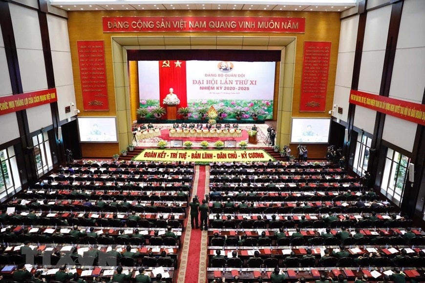  Toàn cảnh Đại hội.  (Ảnh: Trí Dũng/TTXVN)