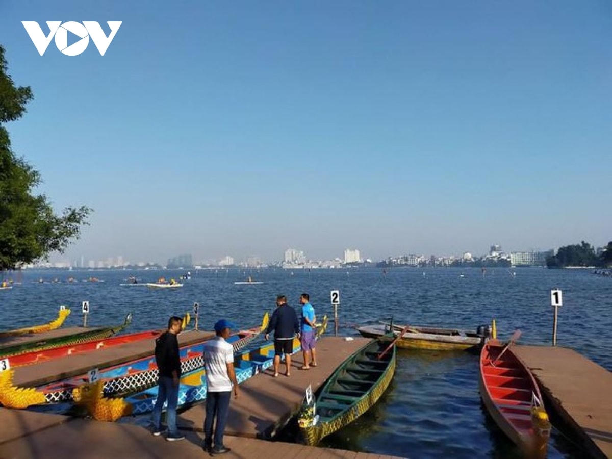 Các đội sẽ tranh tài tại khu vực Hồ Tây.