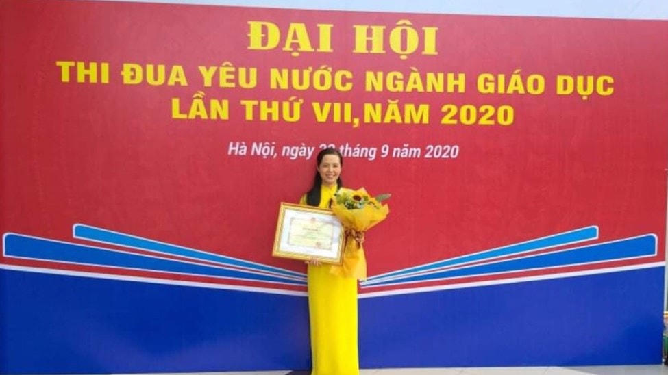 Cô Phạm Thị Thanh Nhung.