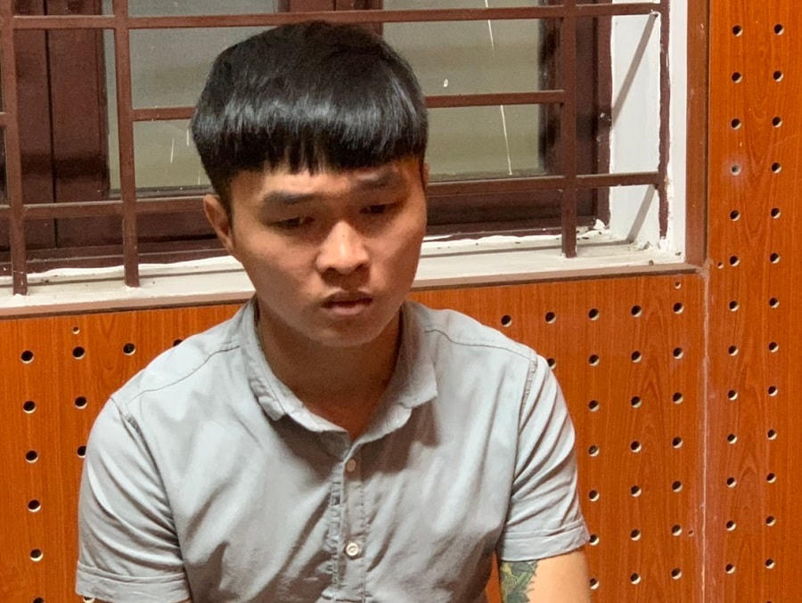 Đối tượng cướp ngân hàng Trần Công Đức .