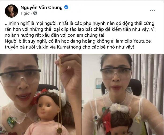  Một trong nhiều ý kiến vè video clip của Thơ Nguyễn. Nguồn: FB. 