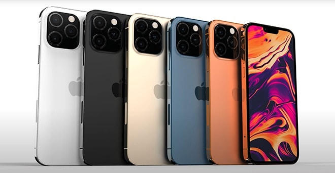 iPhone 13 Pro và 13 Pro Max sẽ được Apple phát hành với nhiều phiên bản màu sắc khác nhau.