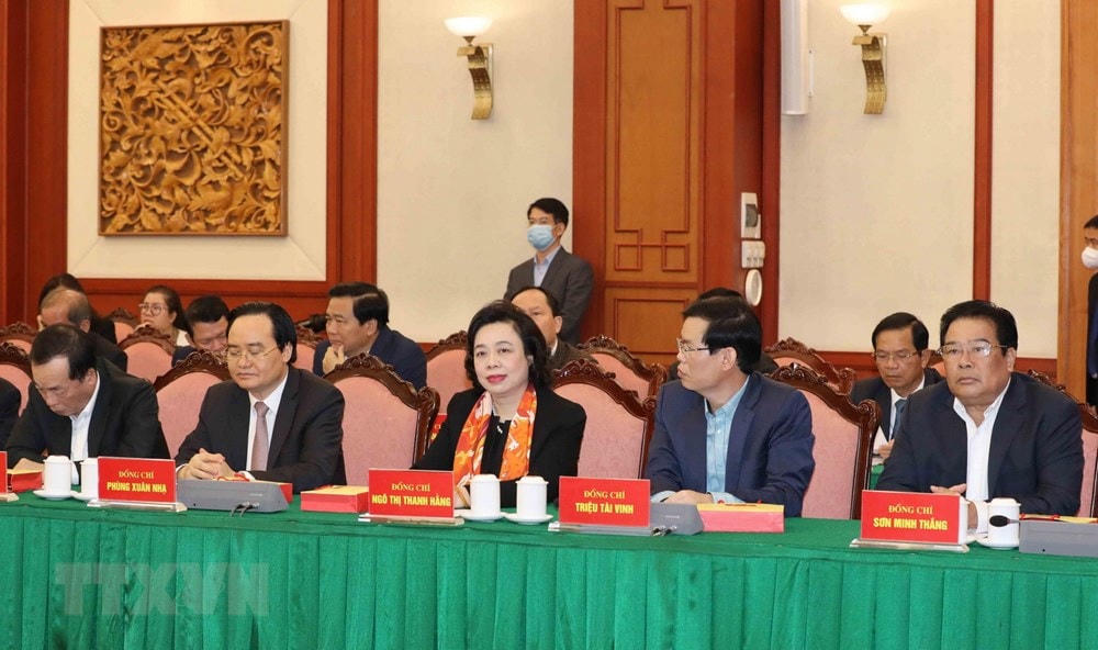Bộ Chính trị, Ban Bí thư gặp mặt thân mật các đồng chí nguyên lãnh đạo