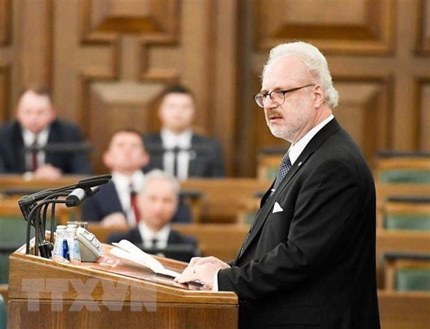 Tổng thống Latvia Egils Levits. Nguồn: AFP/TTXVN.