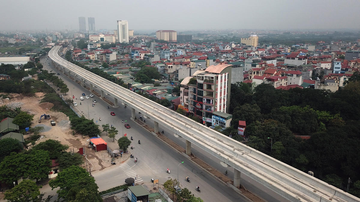 Dự án Đường sắt đô thị đoạn Nhổn- ga Hà Nội.