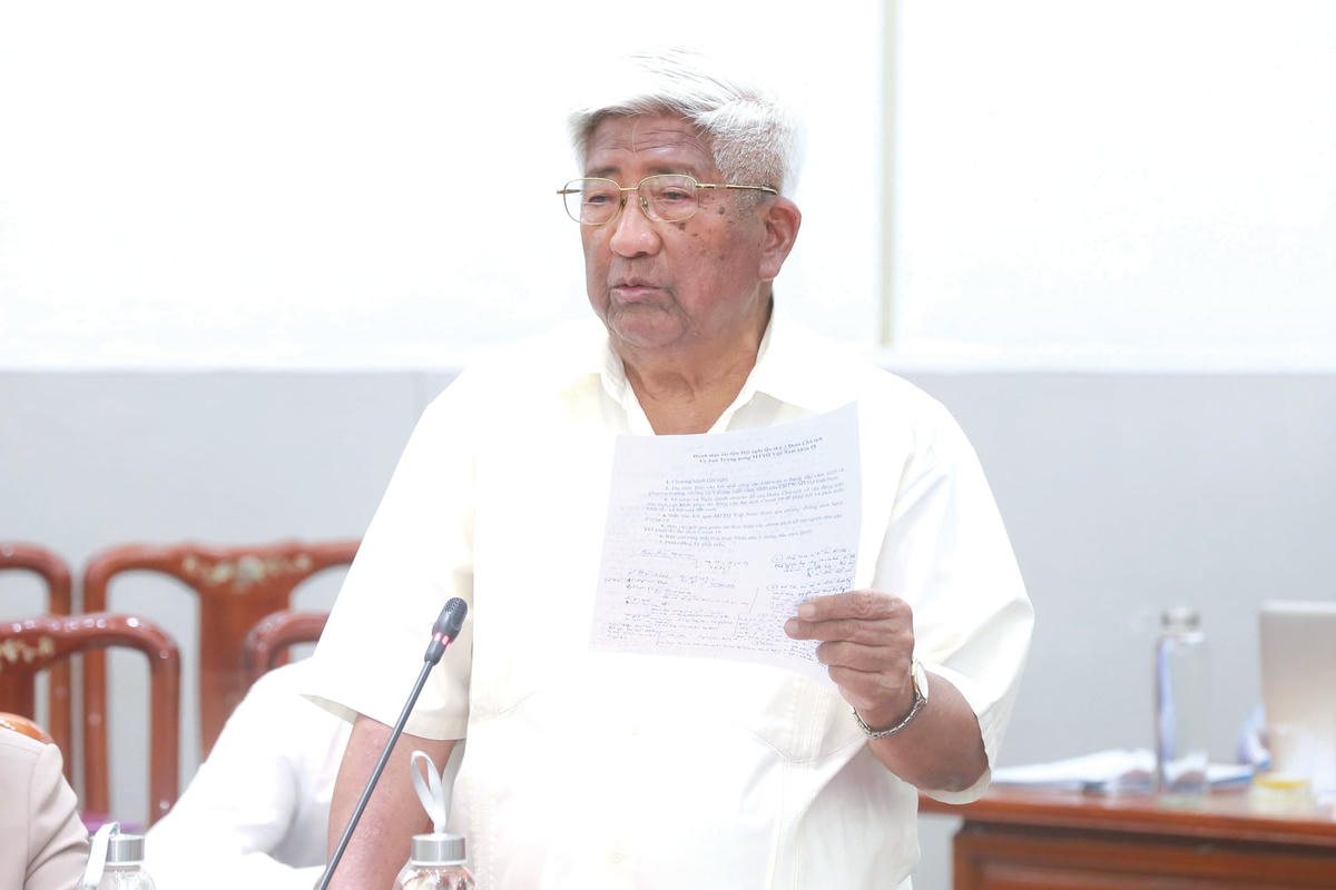 Ông Phạm Thế Duyệt. Ảnh: Quang Vinh.