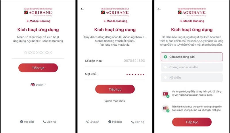 Agribank triển khai định danh khách hàng theo phương thức điện tử eKYC