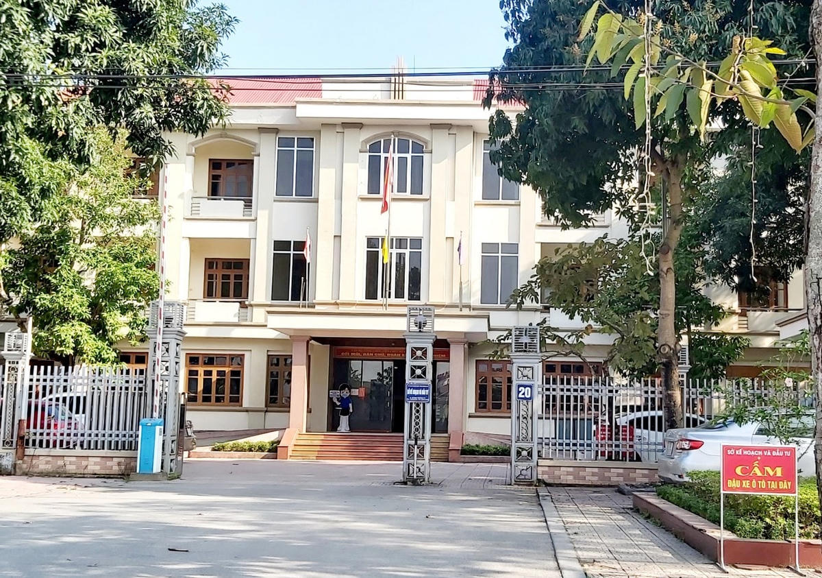 Trụ sở Sở Kế hoạch và Đầu tư tỉnh Nghệ An.